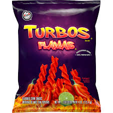 Sabritas Turbos Flamas Flavored Corn Snacks 9.25 oz