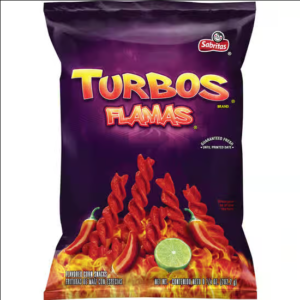 Sabritas Turbos Flamas Flavored Corn Snacks (9.25 oz)