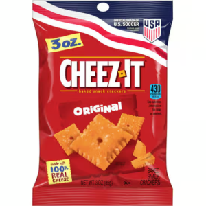 Cheez-It Baked Original Cheese Snack Crackers Bag (3 oz)
